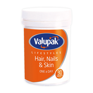 Valupak Hair Nails and Skin 30 Tablets (Tub)