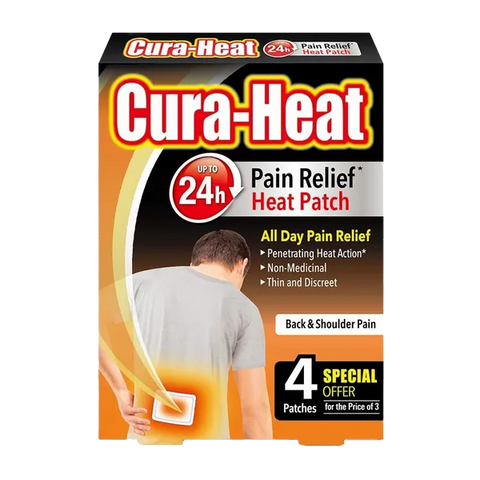 Cura-Heat Back Pain 3+1