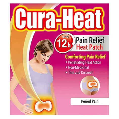 Cura-Heat Period Pain Clip Strips 1pk