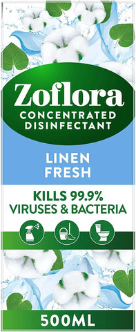 Zoflora Linen Fresh Concentrated Multipurpose Disinfectant 500ml