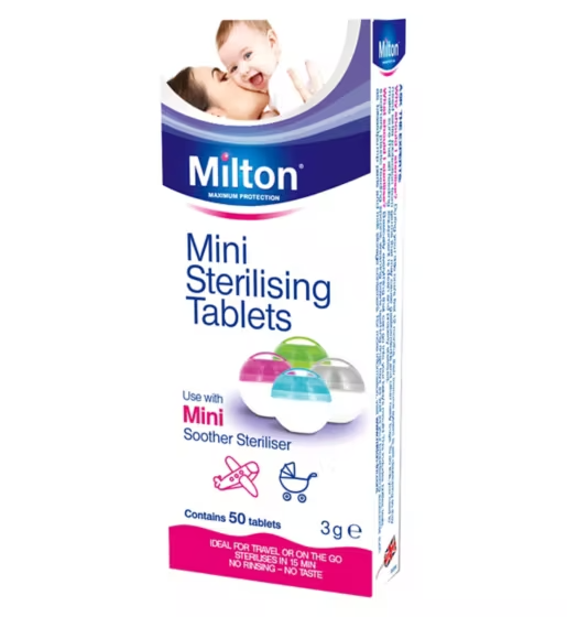 Milton Mini Sterilising Tablets - 50 Pack