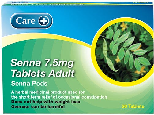 Care Senna 7.5mg 20 Tablets