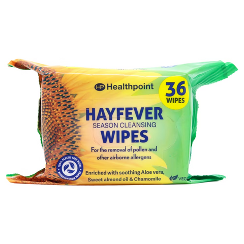 HP Hayfever Allegen Allergy Relief Wipes 36pk