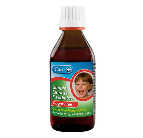 Simple Linctus Paediatric Sugar Free 200ml Care+