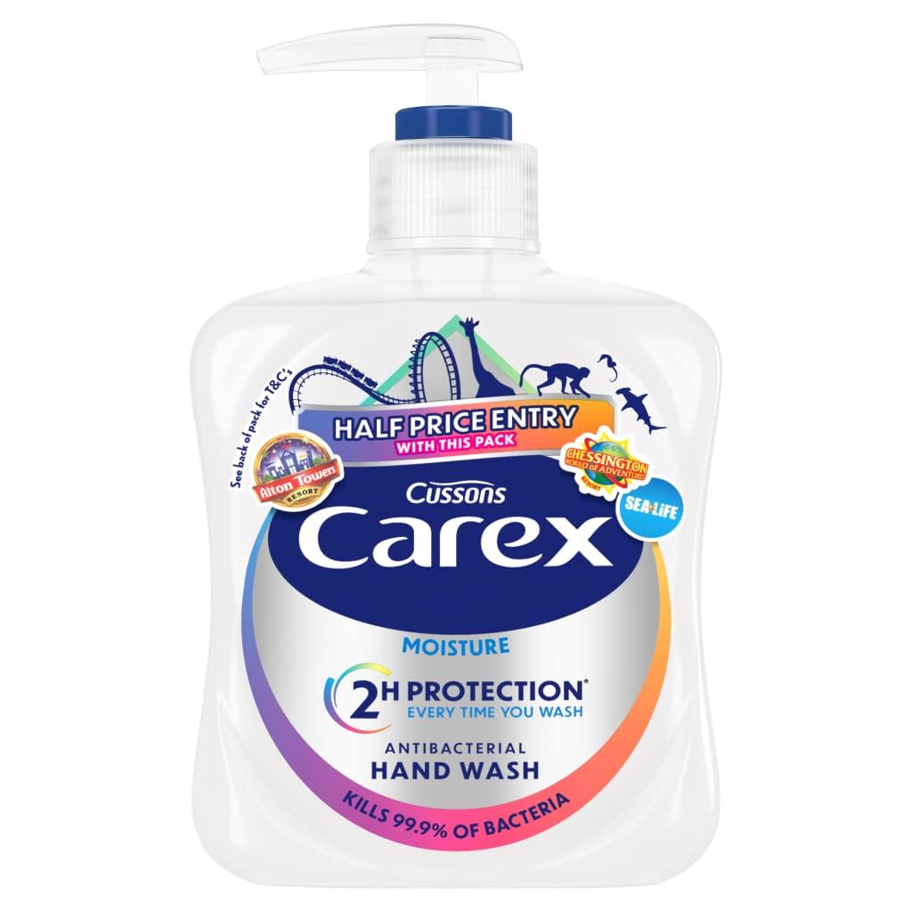 Carex Handwash Moisture Antibacterial 250ml