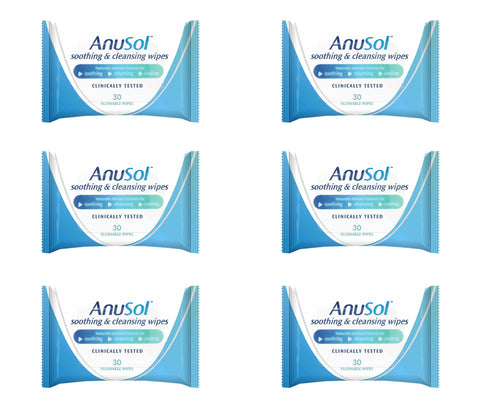 Anusol Wipes 30s (Pack of 6)