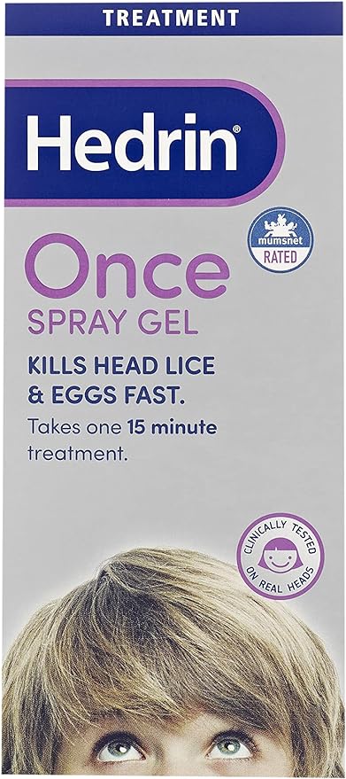 Hedrin Once Spray Gel 100ml