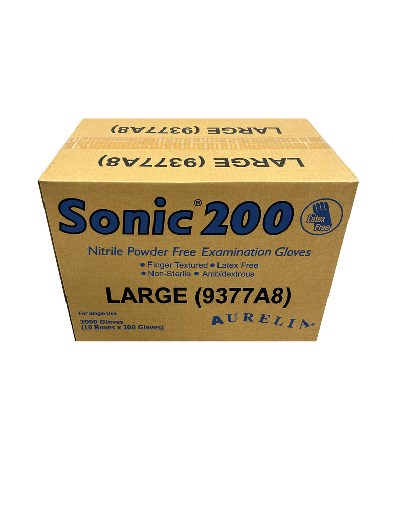 10 x Aurelia Sonic200 Nitrile Powder Free Gloves – Ionic Pharma