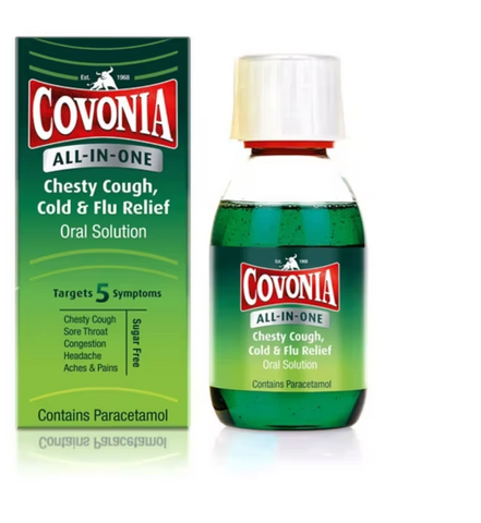 Covonia All In One Solution 160ml