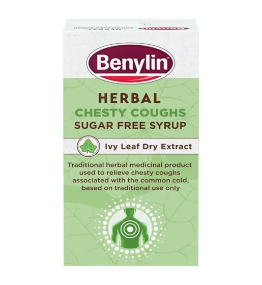 Benylin Herbal Chesty Cough Sugar Free Syrup 100ml