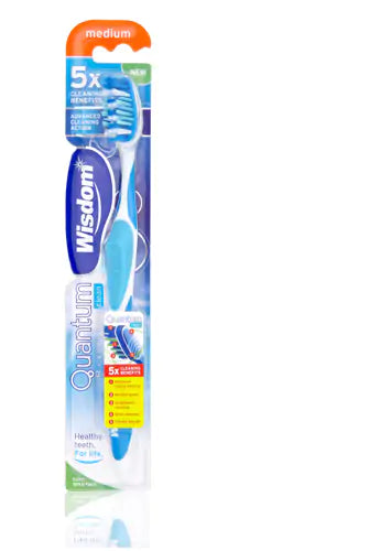 Wisdom Quantum Whitening Toothbrush 1pk