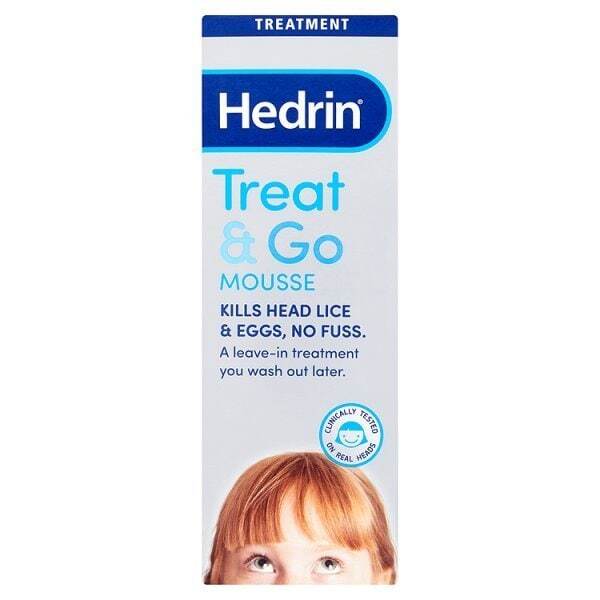 Hedrin Head Lice Treat & Go Mousse 100ml