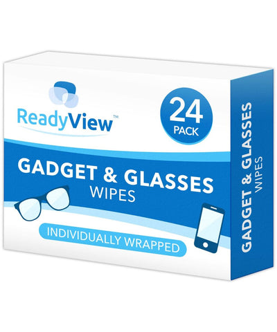 ReadyView Glasses & Gadget Wipes 24 Pack