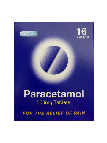 16 Paracetamol Tablets 500mg