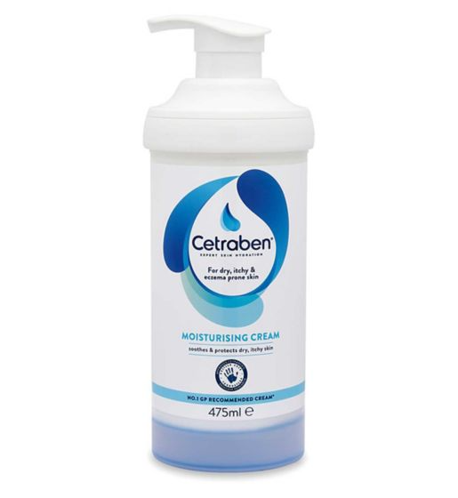 Cetraben Moisturising Cream Pump 475ml